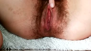 Trembling Orgasm at the Third Minute from a Big Scary Hole