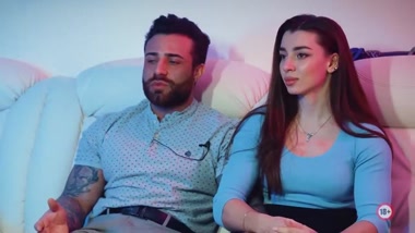 A married couple from the adult industry shares their experience of working together on camera