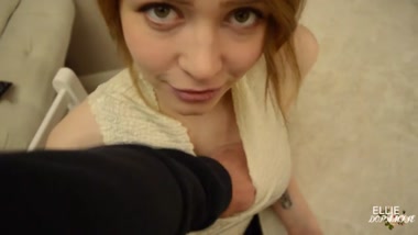 I rent an apartment in the center and meet an attractive landlady