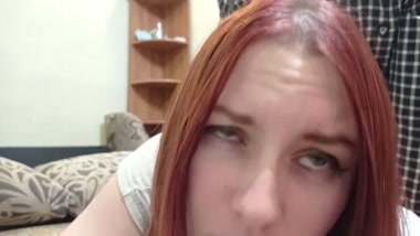 Redhead Beauty Gave In to Her Persistent Neighbor