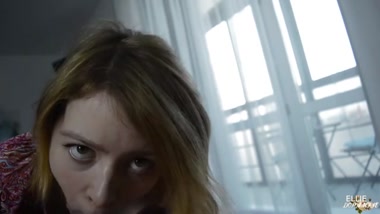 She Caught a Guy Jerking Off and Immediately Wanted Sex