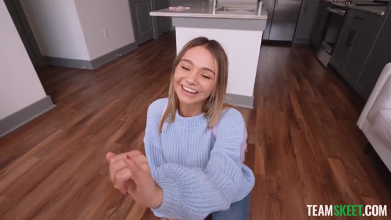 Paid the apartment rent with her body