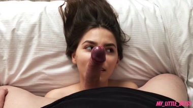 A Guy Unexpectedly Joined a Young Russian Beauty in the Shower